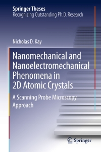 Omslagafbeelding: Nanomechanical and Nanoelectromechanical Phenomena in 2D Atomic Crystals 9783319701806