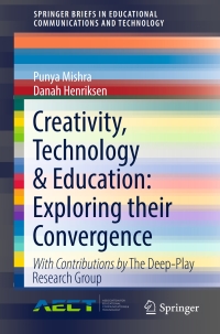 Titelbild: Creativity, Technology & Education: Exploring their Convergence 9783319702742