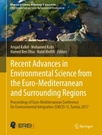 Imagen de portada: Recent Advances in Environmental Science from the Euro-Mediterranean and Surrounding Regions 9783319705477