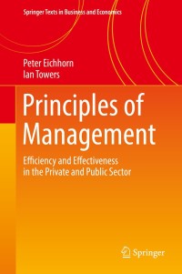 Cover image: Principles of Management 9783319709017