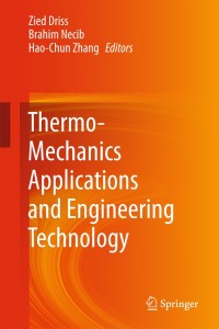 Cover image: Thermo-Mechanics Applications and Engineering Technology 9783319709567