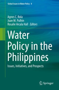Imagen de portada: Water Policy in the Philippines 9783319709680