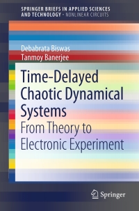 Cover image: Time-Delayed Chaotic Dynamical Systems 9783319709925