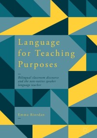 Cover image: Language for Teaching Purposes 9783319710044