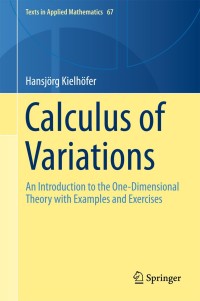 Cover image: Calculus of Variations 9783319711225