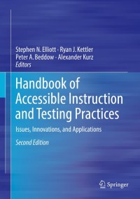 Omslagafbeelding: Handbook of Accessible Instruction and Testing Practices 2nd edition 9783319711256