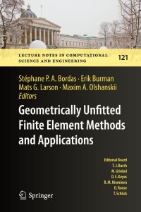 Immagine di copertina: Geometrically Unfitted Finite Element Methods and Applications 9783319714301