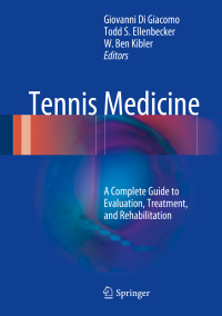 Cover image: Tennis Medicine 9783319714974