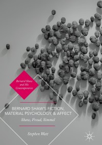 Imagen de portada: Bernard Shaw’s Fiction, Material Psychology, and Affect 9783319715124