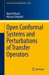 Omslagafbeelding: Open Conformal Systems and Perturbations of Transfer Operators 9783319721781