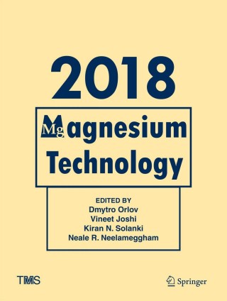 Cover image: Magnesium Technology 2018 9783319723310