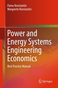 Titelbild: Power and Energy Systems Engineering Economics 9783319723822