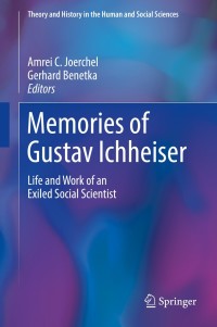 Cover image: Memories of Gustav Ichheiser 9783319725079