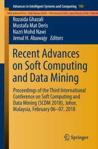 Imagen de portada: Recent Advances on Soft Computing and Data Mining 9783319725499