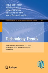 Cover image: Technology Trends 9783319727264