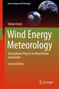 Cover image: Wind Energy Meteorology 2nd edition 9783319728582