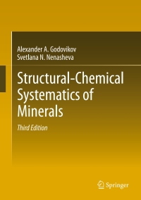Cover image: Structural-Chemical Systematics of Minerals 3rd edition 9783319728766
