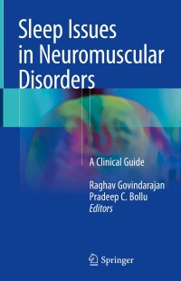Cover image: Sleep Issues in Neuromuscular Disorders 9783319730677