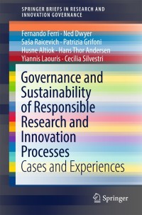 Imagen de portada: Governance and Sustainability of Responsible Research and Innovation Processes 9783319731049