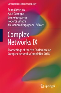 Imagen de portada: Complex Networks IX 9783319731971