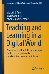 Imagen de portada: Teaching and Learning in a Digital World 9783319732091