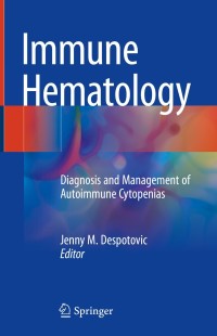 Cover image: Immune Hematology 9783319732688