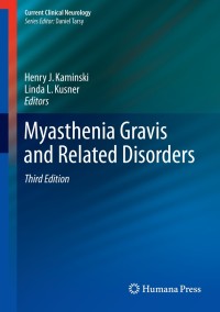 Cover image: Myasthenia Gravis and Related Disorders 3rd edition 9783319735849