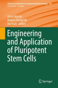 Omslagafbeelding: Engineering and Application of Pluripotent Stem Cells 9783319735900
