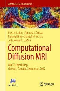 Cover image: Computational Diffusion MRI 9783319738383