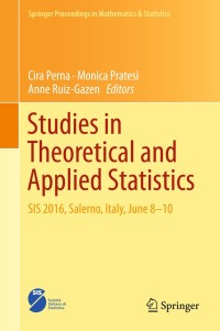 Imagen de portada: Studies in Theoretical and Applied Statistics 9783319739052