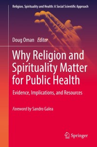 Immagine di copertina: Why Religion and Spirituality Matter for Public Health 9783319739656
