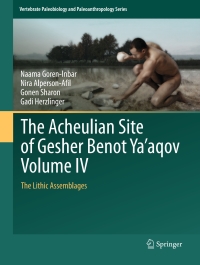 Cover image: The Acheulian Site of Gesher Benot Ya‘aqov Volume IV 9783319740508