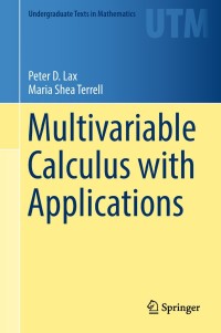 Imagen de portada: Multivariable Calculus with Applications 9783319740720