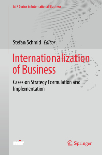 صورة الغلاف: Internationalization of Business 9783319740881