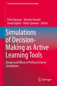 صورة الغلاف: Simulations of Decision-Making as Active Learning Tools 9783319741468