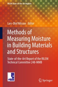 Cover image: Methods of Measuring Moisture in Building Materials and Structures 9783319742304