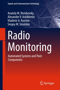 Cover image: Radio Monitoring 9783319742762