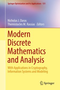 Cover image: Modern Discrete Mathematics and Analysis 9783319743240
