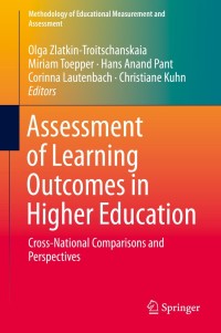 Cover image: Assessment of Learning Outcomes in Higher Education 9783319743370