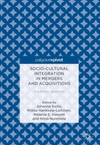 Imagen de portada: Socio-Cultural Integration in Mergers and Acquisitions 9783319743400