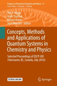 Titelbild: Concepts, Methods and Applications of Quantum Systems in Chemistry and Physics 9783319745817