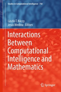 Cover image: Interactions Between Computational Intelligence and Mathematics 9783319746807