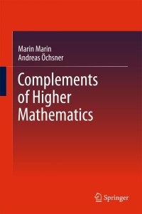 Cover image: Complements of Higher Mathematics 9783319746838