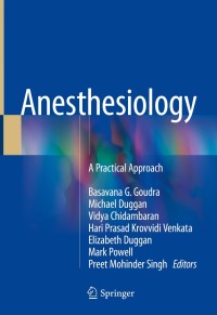 Cover image: Anesthesiology 9783319747651
