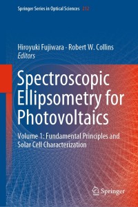 Imagen de portada: Spectroscopic Ellipsometry for Photovoltaics 9783319753751