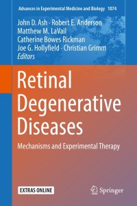 صورة الغلاف: Retinal Degenerative Diseases 9783319754017