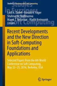 Imagen de portada: Recent Developments and the New Direction in Soft-Computing Foundations and Applications 9783319754079