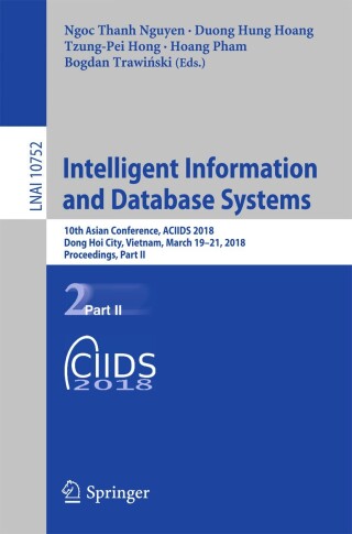 Cover image: Intelligent Information and Database Systems 9783319754192
