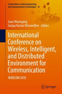 Cover image: International Conference on Wireless, Intelligent, and Distributed Environment for Communication 9783319756257