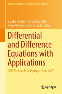 صورة الغلاف: Differential and Difference Equations with Applications 9783319756462